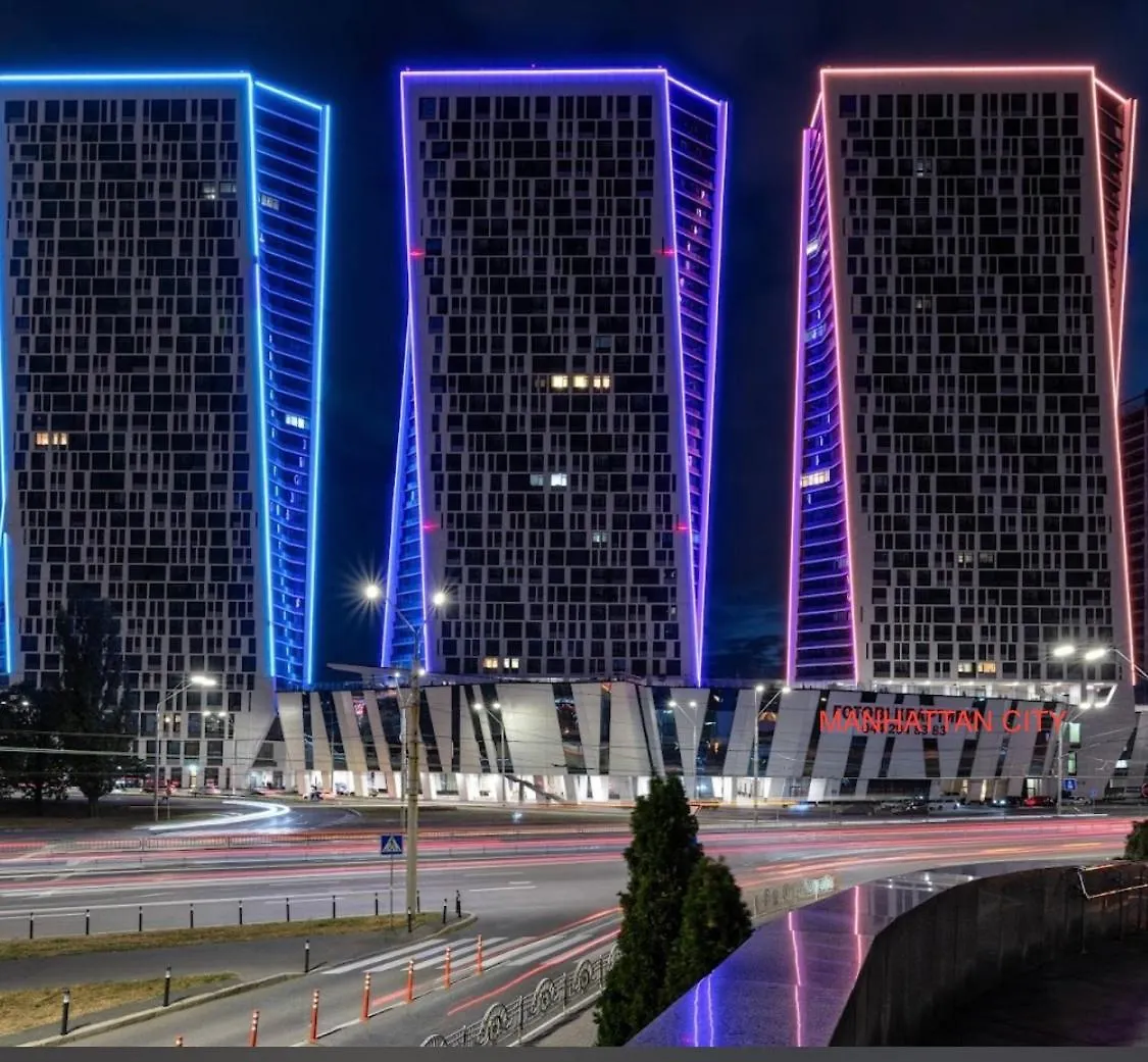 Apart Manhattan City Проспект Берестейський 11 Parking Kijev Apartman